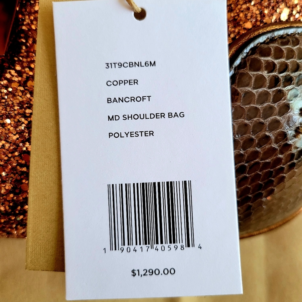 Copper Python Bancroft Michael Kors Collection - Picture 12 of 15